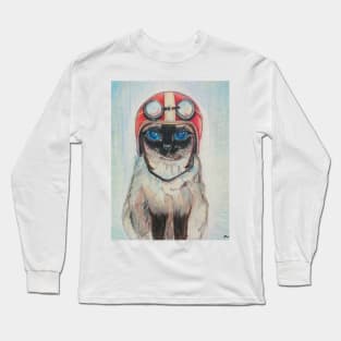 Aviator Cat Long Sleeve T-Shirt